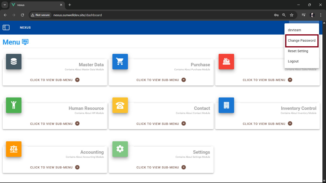 Image changePassword